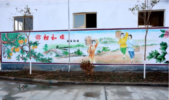  玉环乡镇文化墙 乡风文明焕发新活力