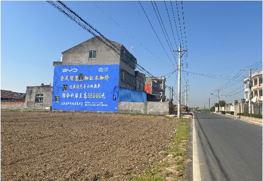  玉环墙体广告用的是什么漆？