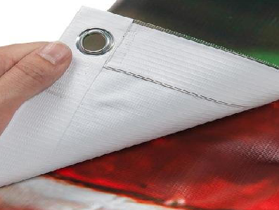  玉环喷绘和刀刮布的工艺区别。